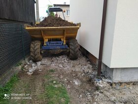 Zemné a búracie práce minibagrom búracie kladivo dumper 4x4 - 17