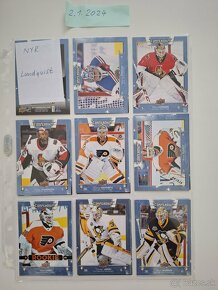 Hokejové karty - brankári COMPENDIUM BLUE - 17