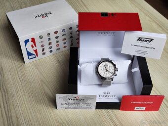 Pánske hodinky TISSOT Quickster NBA Celtics + Kožený + Milan - 17