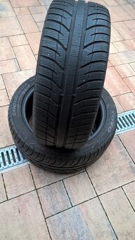 4 ks ZIMNÉ pneu 225/45 R17 dezén 7 a 8 mm UŽ OD 45-€/kus - 17