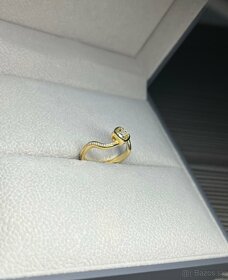 Exkluzivny diamantovy prsten 14k zlte zlato - 17