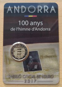 2 euro mince Andorra - 17