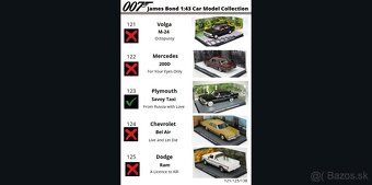 Kupim modely James Bond 1:43 - 17