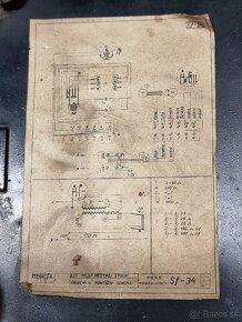 ☆ STAROŽITNÝ BAKELITOVÝ TELEFON PRCHAL ERICSSON TESLA SF-34 - 17