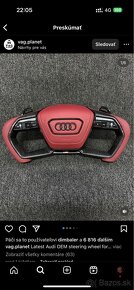 Airbag koža/alcantara AUDI S3 RS3 RS4 RS5 RS6 RS7 RSQ8 SQ5 - 17