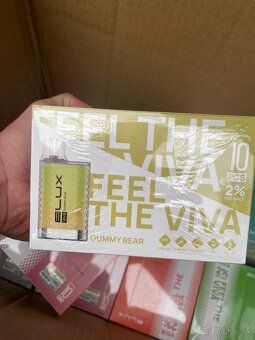 600 puffs vape 1box/10 ks - 17