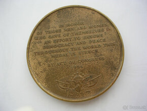 masívna AE medaila 1984 Vietnam Veterans National Medal - 17