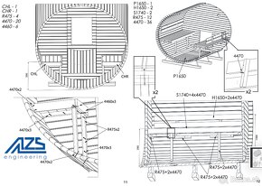 Sudova sauna 240 cm DIY - 17