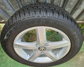 Atraktívna, originálna zimná sada VW - 5x112 r16+205/55 r16 - 17