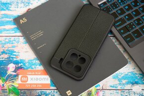 Silikónové puzdro s koženkovým vzorom Xiaomi / Redmi / Poco - 17