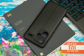 Silikónové puzdro s koženkovým vzorom Xiaomi / Redmi / Poco - 17