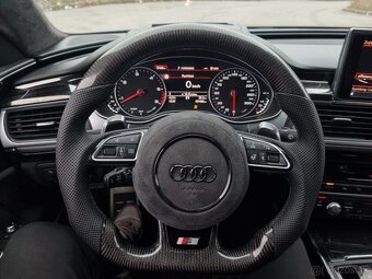 AUDI RS VYHRIEVANY KARBONOVY VOLANT S RS PADLAMI - 17