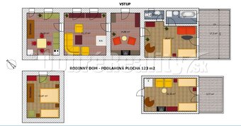 PREDAJ: Rodinný dom v "turčianskom" dvore, 123 m2, obec Há - 17