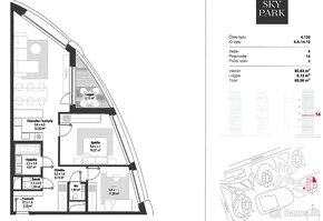 Predaj 3-izbového bytu v SKY PARK, Bratislava – Staré Mesto - 17