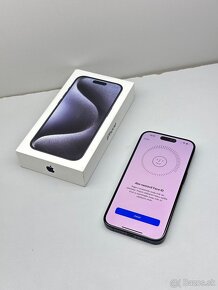 iPhone 15 PRO BLUE TITANIUM ORIGINÁL STAV PRÍSLUŠENSTVO - 17