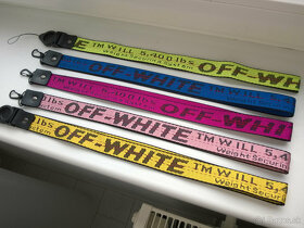 Štýlové šnúrky značky Off-white lanyards - 17