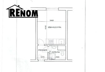 Rezervované // Zrekonštruovaná + Zariadená  // Garsónka na O - 17