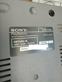 Predám Sony Playstation 1 SCPH-7000 Japonská Verzia - 17