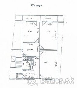 Predám 3 izbový byt 82m v širšom centre s parkovaním - 17