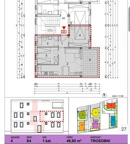 CHORVÁTSKO - Nové 3-izbové apartmány - GREBAŠTICA - 17