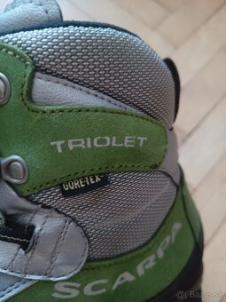 SCARPA goretex turisticke topanky VIBRAM velkost 39,5 a 38 - 17