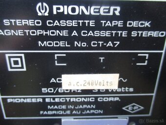 Pioneer CT-A7 - 17