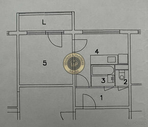 Na predaj 1 izbový byt po rekonštrukcii + loggia, ul. Ľudová - 17