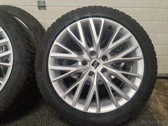 SEAT 5X112 R17 +ZIMNE PNEU 225/45 R17 - 17