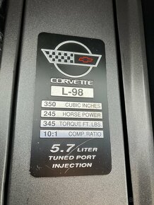 1991 Chevrolet CORVETTE C4 5.7L L98 - 17