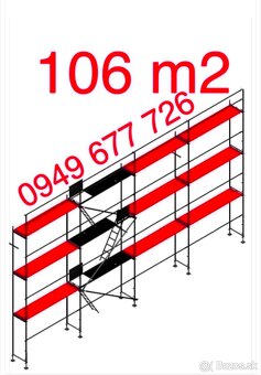 Predám lešenie stavebné lešenie certifikované pozinkované - 17