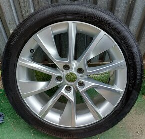 Originálna zimná sada Škoda - 5x112 r18 + 215/50 r18 - 17