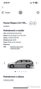 VW Passat Facelift 11/2019 modelový rok 2020 - 17