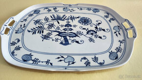 Originál cibuľový porcelán - Misy, podnos a tortový tanier - 17