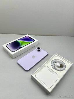 iPhone 14 PURPLE TOP STAV AKO NOVÝ ORIGINÁL - 17