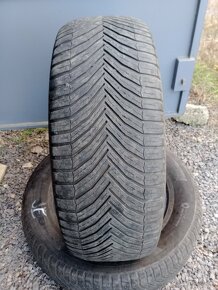 zimné pneumatiky 265/60r18- 2ks Michelin - 5.13 mm - 40€ - 17