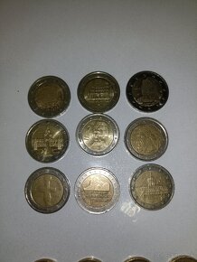 ZBERATELSKE EURO MINCE 2€ A 1€ CENU PONÚKNITE - 17