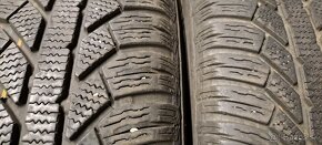 4 ks ZIMNÉ 195/65 R15 95T a 91T cca 5-6 mm od 15,-€/kus - 17