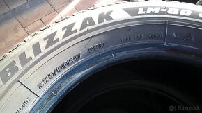 ZIMNÉ 225/60 R17 4 ks NOKIAN 6-7 mm a  4 ks BRIDGESTONE 6 mm - 17