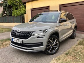 Kodiaq Sportline 4x4 7miest Nardo Grey Virtual Pano 83t. km - 18