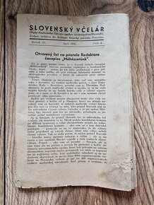 Historický časopis "Slovenský včelár" - 18