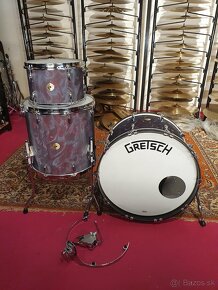 bicí Gretsch Broadkaster 22,12,16 black satin flame - 18