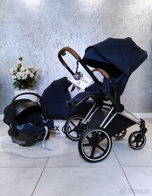 ÚPLNE NOVÝ CYBEX 2023 PRIAM CHROME NAUTICAL BLUE - 18