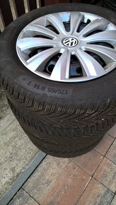 Disky 4x100 SKODA-CITIGO VW-UP + 175/65 R14 82T 8-8,5mm ZIMA - 18