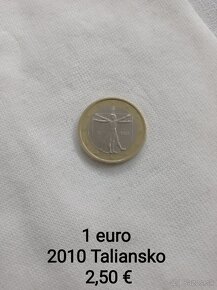 2 eurové mince, 1€, 0,50€ - 18