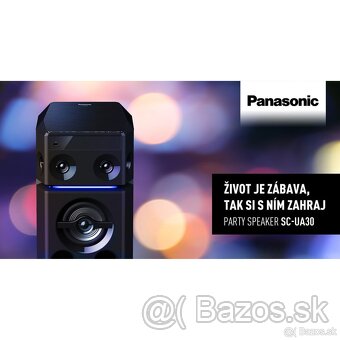 bezdrôtový párty reproduktor Panasonic SC-UA30E - 18