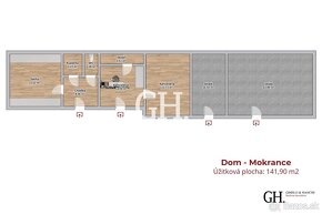 MOKRANCE- ZREKONŠTRUOVANÝ DOM-821 M2 POZEMOK-IDEÁLNY PRE POD - 18