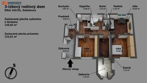 Šikovný rodinný dom, garáž a krásna veľká záhrada - 18