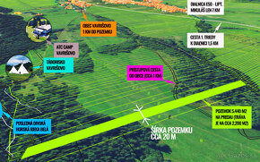 Pozemok Liptov - TATRY 5.440m2 - PRI OBCI, LESE A RIEKE Belá - 18