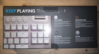 Klávesnica Logitech G915 TKL ( Biela ) + Záruka - 18