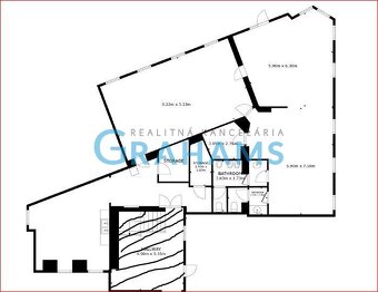 3D, prenájom obchodného priestoru 177 m2, Kozia ul., Staré M - 18